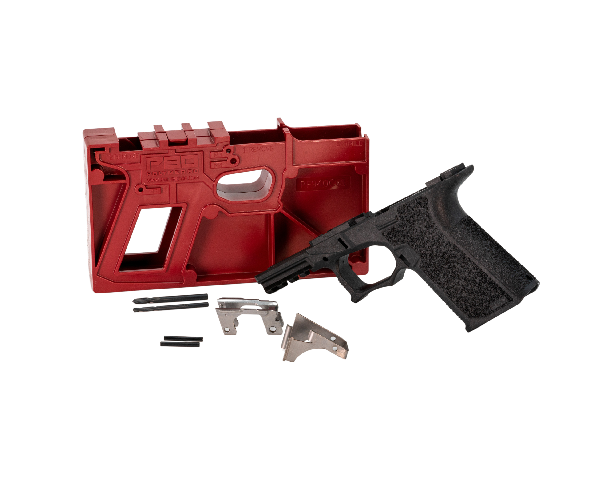 Polymer80 PF940C 80% Compact Bare Frame – Glock 19/23 Gen3 Compatible